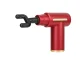 Massage Gun with 4 Attachments, 6 Speeds, Red