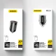 Dudao R3MAX 48W Mini Car Charger QC PD, Black