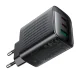 Acefast A108 GaN 67W Wall Charger 2x USB-C 1x USB-A, Black