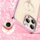 Case Kingxbar Wish Series for iPhone 14 Plus with Crystals, Pink