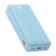 Baseus Airpow 20W 20000mAh Power Bank with White Baseus Simple Series USB-A - USB-C 50cm Cable - Blue