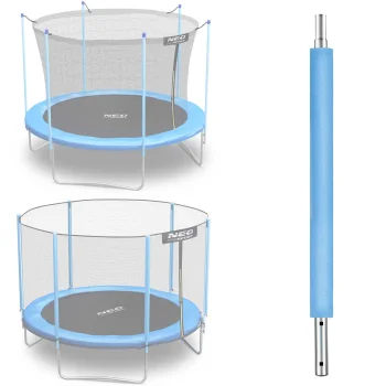 Lower Trampoline Pole for 6 ft Trampolines Neo-Sport, Blue