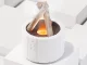 USB Air Humidifier and Aroma Diffuser with RGB Flame Effect 250ml, White