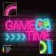 Forever Light PLEXI LED GAME TIME Neon Lamp, Multicolor