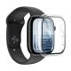 AmazingThing Radix Glass Screen Protector with Case for Apple Watch Series 11 46mm, Clear