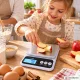 Electronic Kitchen Scale with Bowl Cover 5 kg / 1 g, White
