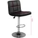 Swivel Adjustable Height Bar Counter Stool Chair M06, Black