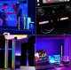Sound-Reactive RGB LED Light Bar, 32-LED Music Visualizer, Black
