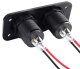 Light socket. 2xUSB