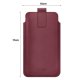 Tech-Protect SM65 Pouch Case for 6.0-6.9\" Smartphones, Burgundy