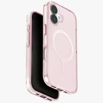 Uniq Clario Magclick Charging Case for iPhone 17 Pink