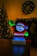 3D LED Santa Claus Glowing Christmas Decoration