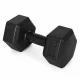 Hex Dumbbells Set MOVEPRO 2x3 kg, Fitness Weights, Black