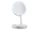 Magnifying Table Makeup Mirror with LED Light Foldable
