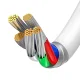 Baseus Superior Series Cable USB Type C to Apple iPhone Lightning, 20W, PD, 1m, White