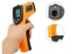 Non-Contact Laser Thermometer Pyrometer -50 to +380°C, Orange