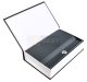 Hidden Book Safe with Key Lock, Dictionary Diversion Safe, Black