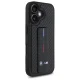 BMW iPhone 16 Case M Grip Stand Smooth and Carbon, Black