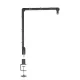 Boya BY-BA30 Desktop Microphone Boom Arm with Cable Channel, Black