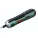 Bosch PushDrive Cordless Screwdriver, 3.6 V, 1.5 Ah, with 32-Piece Bit Set