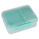 Divided Lunch Box, 2200ml, Mint