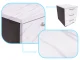 Self-Adhesive Furniture Foil / Wallpaper, White Marble Jazz, 1.22x50m