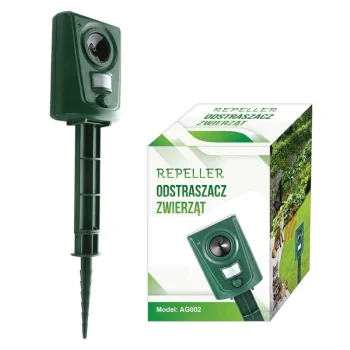 Waterproof ultrasonic animal repellent