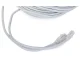 Cat6 LAN Ethernet UTP cable with RJ45 connectors, 10 m, gray