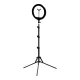 Glow 10\" Ring Light with Tripod 10W, Black
