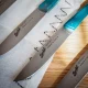 Berkel 4-Piece Steak Knife Set 11 cm, Petrol Blue
