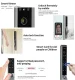 Smart Door Lock with Face Recognition, Fingerprint and Tuya, Right-Hand