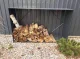 Firewood Storage Rack KLASIKA 180x110x50 cm, Painted