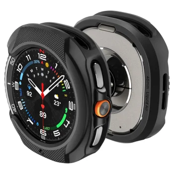 Spigen Liquid Air Case for Samsung Galaxy Watch 8 Classic 46mm, Black