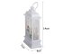 Christmas LED Lantern Decoration with Snowman, Holiday Decor, White
