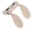 Adjustable Car Headrest and Travel Pillow, Beige