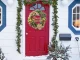 Christmas Decorative Wreath for Door and Wall, 40 cm