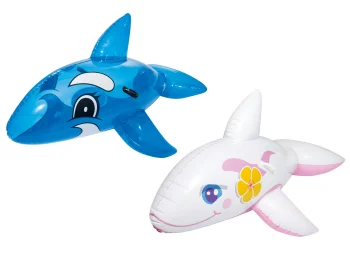 Inflatable Whale Ride-On Toy Bestway 41037 157 x 94 cm, Blue