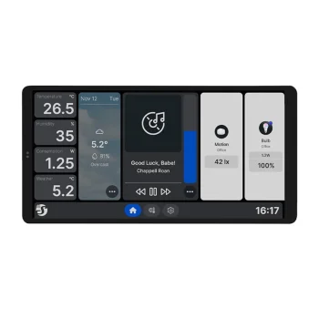 Smart Home Control Panel Shelly Wall Display X2 6.95" Wi-Fi / Bluetooth