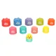 Educational Stacking Cups Bath Toy Bibi-inn, 11 Pieces