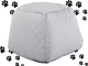 Soft pet house for small dogs and cats, bed, grey