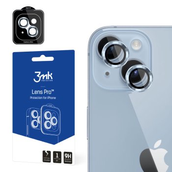 3mk Lens Protection Pro camera cover  iPhone 14 - blue