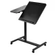 Maclean MC-121 B Mobile Laptop Desk, Adjustable Height 59-89cm, Black