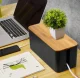 Cable and Power Strip Organizer Box AG381D, Black