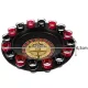 Alcohol Drinking Roulette Game Set, 16 Shot Glasses