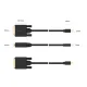 Orico XD-MDTD Mini DisplayPort to DVI Cable 2 m, Black
