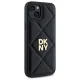DKNY iPhone 15 Plus Case Quilted Stack Logo, Black