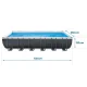 Intex 26364 Rectangular Frame Pool 732 x 366 x 132 cm with Sand Filter Pump