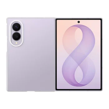 Samsung Clear Case for Samsung Galaxy Z Fold 8 with 2 Films, Transparent
