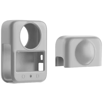 Silicone Case with Lens Cap PULUZ for DJI Osmo 360, Gray