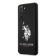 Samsung Galaxy S21+ Plus (SM-G996B) US Polo Silicone Logo Case Cover (USHCS21MSLHRBK), Black